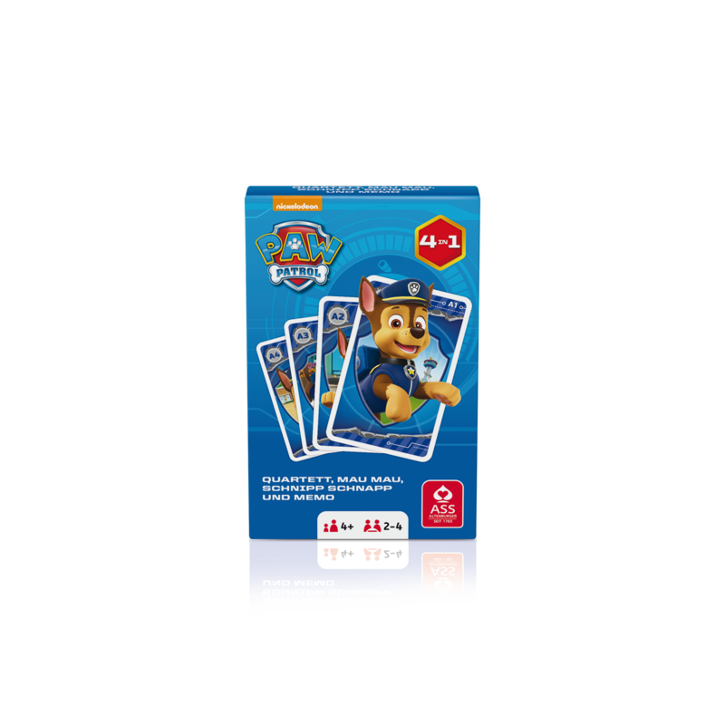 Paw Patrol Quartett 4 in 1