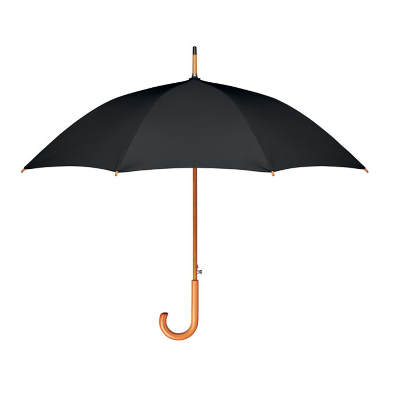 23'' Regenschirm aus 190T RPET Pongee.
