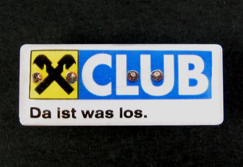Flashing Logo "X-Club" mit