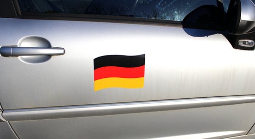 Auto-Magnetflagge "Germany"