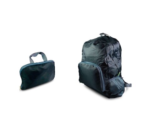 Faltrucksack - Farbe: schwarz