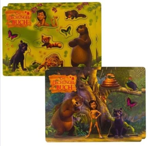 Steckpuzzle "das Dschungelbuch" aus