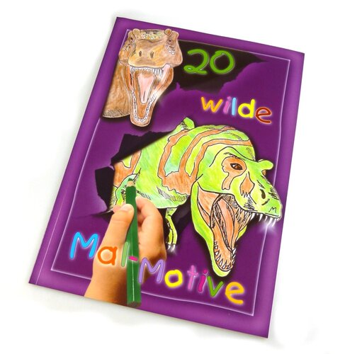 Malbuch "20 wilde Mal-Motive"