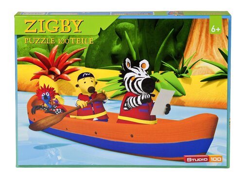 Puzzle "Zigby", 100 Teile