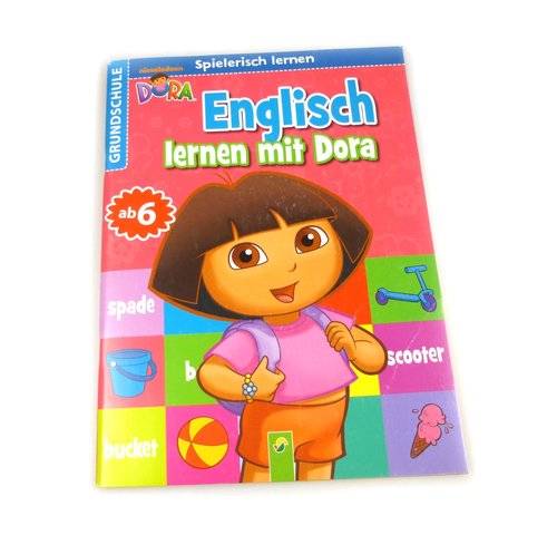 Lernheft "Englisch lernen mit Dora",