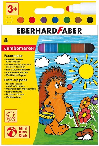 Fasermaler, dick mit runder Spitze