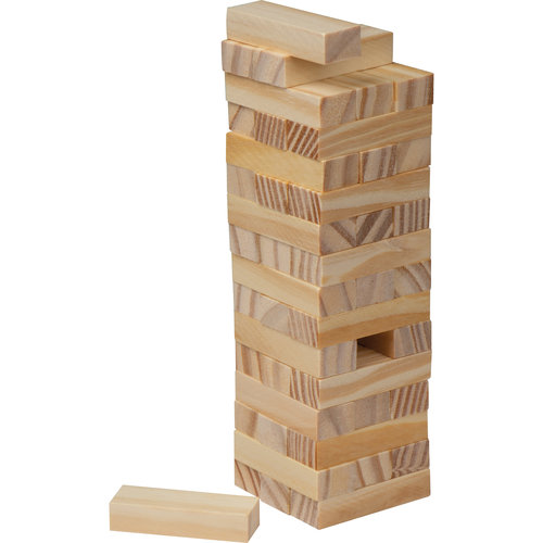 Holz-Stapelturm-Spiel