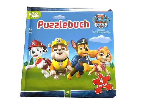Puzzlebuch Paw Patrol - Helfer auf vier
