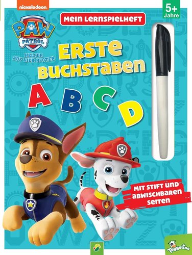 Mein Lernspielheft PAW Patrol "Erste