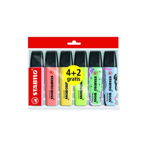 Stabilo 4+2 Textmarker