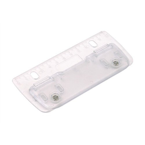 Superflacher Mini-Locher mit Lineal