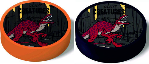 Nici Radiergummi Creatures, 2-fach