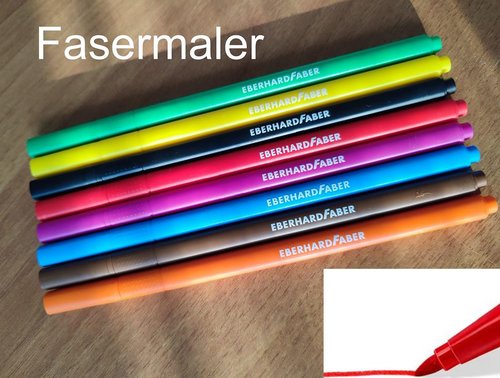 Fasermaler Clean 8er Etui