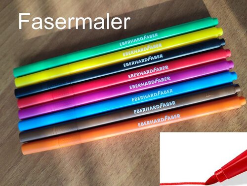 Fasermaler Clean 8er Etui