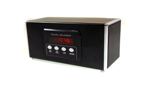 Digital Soundbox, Farbe schwarz,
