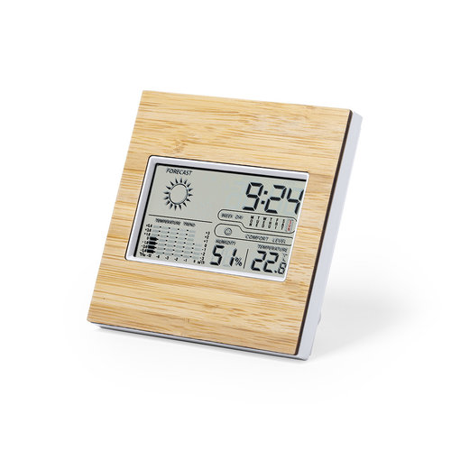 Wetterstation aus Bambus