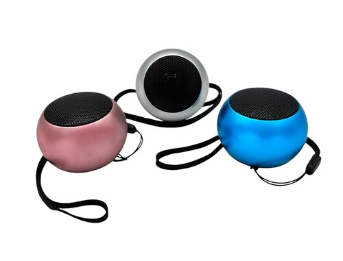 Kompakter Wireless-Speaker, sortiert