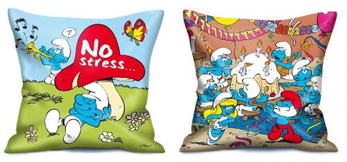Kinderkissen, Motiv "die Schlümpfe"