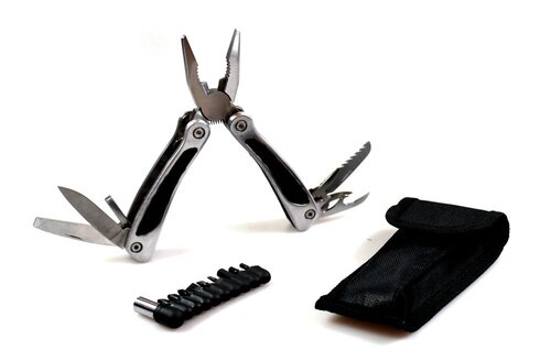 Multitool mit 10 Funktionen + Bitset