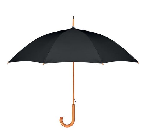 23\'\' Regenschirm aus 190T RPET Pongee.