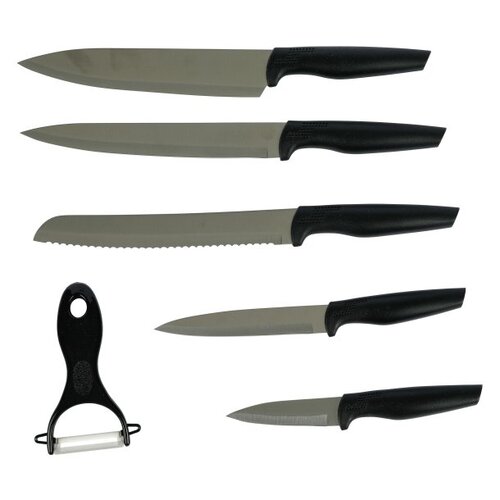 Zeitloses, modernes Messer-Set 6-teilig