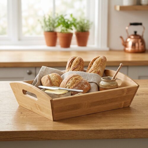Praktischer Brot- und Aufbewahrungskorb