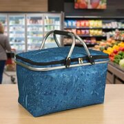 Einkaufskorb Farbe blau
