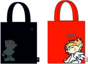 Baumwolltasche "Devil & Angels",