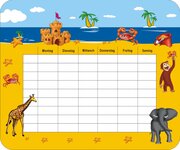 Stundenplan "Wilde Tiere"
