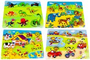Holzpuzzle für Kinder, mehrfach