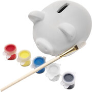 Bemalbares Sparschwein aus Gips