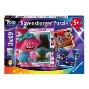 Ravensburger 3x49 Puzzle "Trolls"