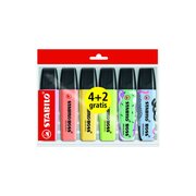 Stabilo 4+2 Textmarker