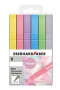 Textmarker Slim Pastell 6er Etui