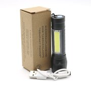 Wiederaufladbare COB Taschenlampe,