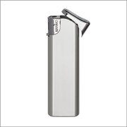 Feuerzeug - Elektronik silber,