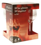 Rotweingläser, 4er-Set