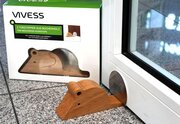 2 Türstopper aus Buchenholz