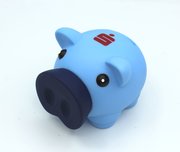 Sparschwein "Piggy", Farbe blau