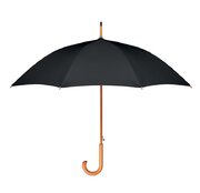 23\'\' Regenschirm aus 190T RPET Pongee.