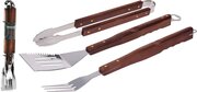 3-teiliges Premium Grillbesteck-Set mit