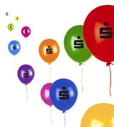 Luftballon farblich sort. "S"