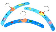 Kinder-Kleiderbügel "Sea-World", 2-fach