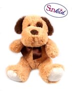 Plüsch-Hund, sitzend, 18 cm